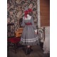 Hoshibako Works Vintage Inspired Elegant Long One Piece(Leftovers/4 Colours/Full Payment Without Shipping)